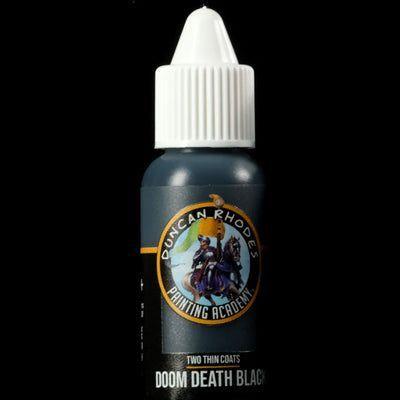 Two Thin Coats: Doom Death Black Paints Trans Atlantis Games