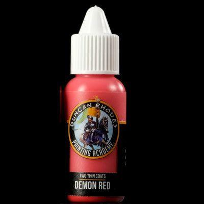Two Thin Coats: Demon Red Paints Trans Atlantis Games