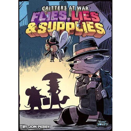 AL&S Critters at War: Flies Lies Supplies Card Games Arcane Wonders