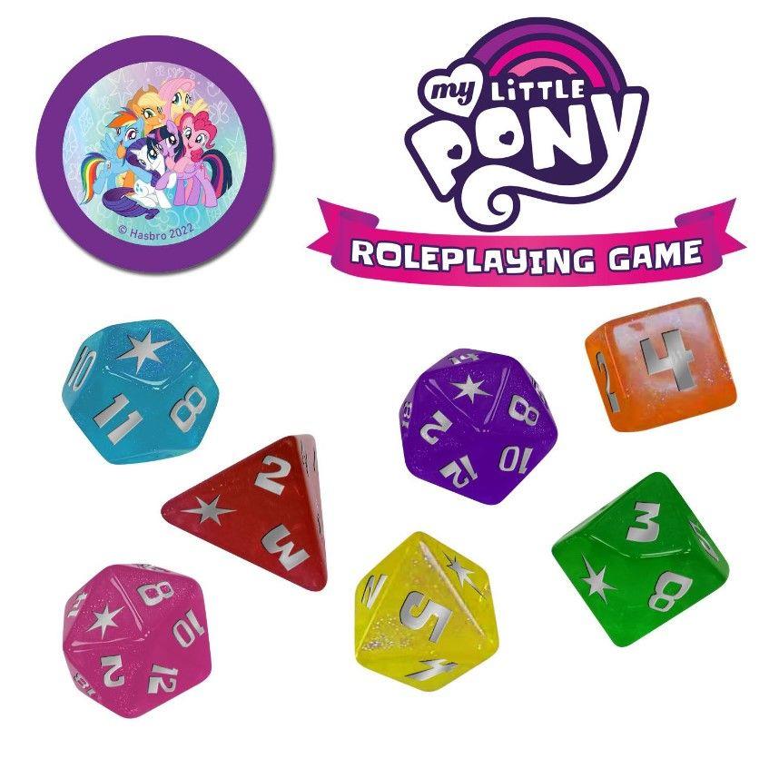 My Little Pony RPG Dice Set Dice Renegade Game Studios   