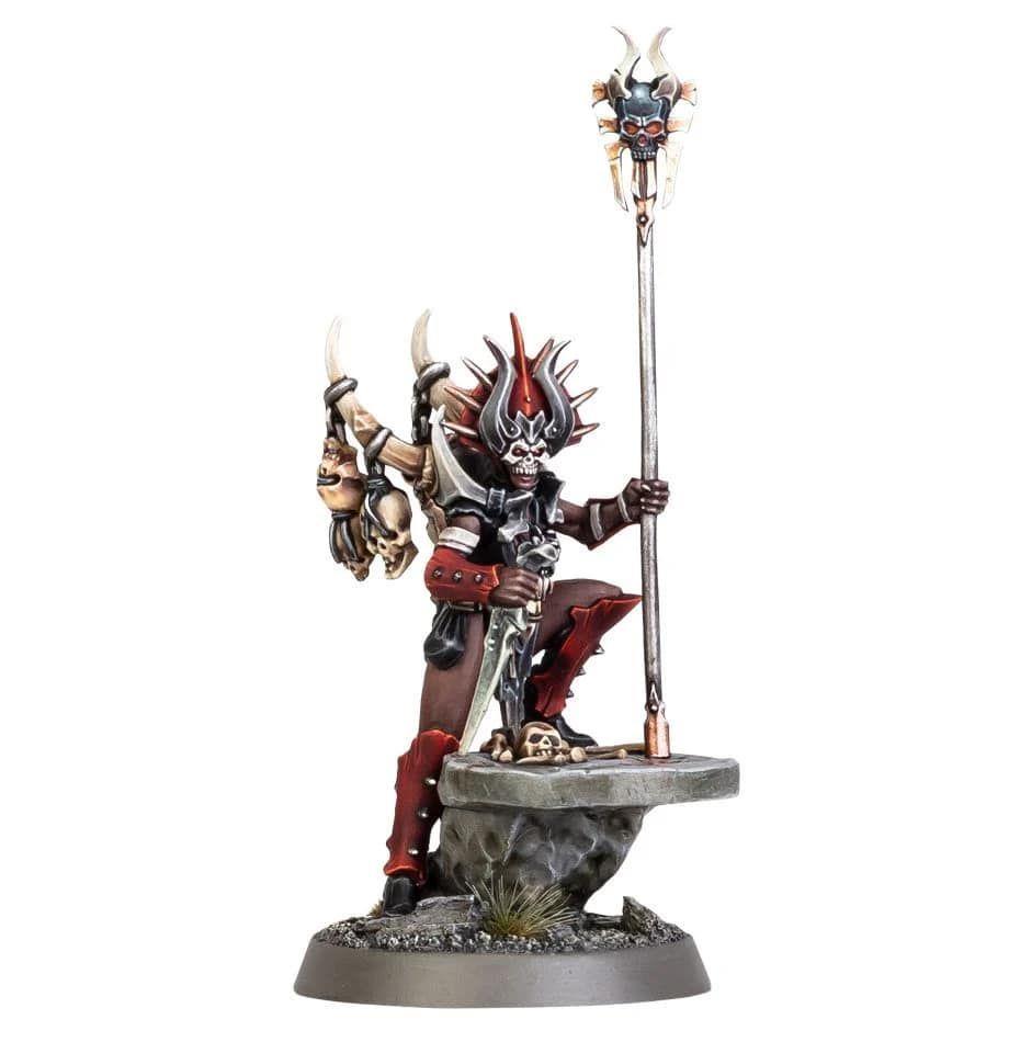 Age of Sigmar Blades of Khorne: Realmgore Ritualist Miniatures Games Workshop   