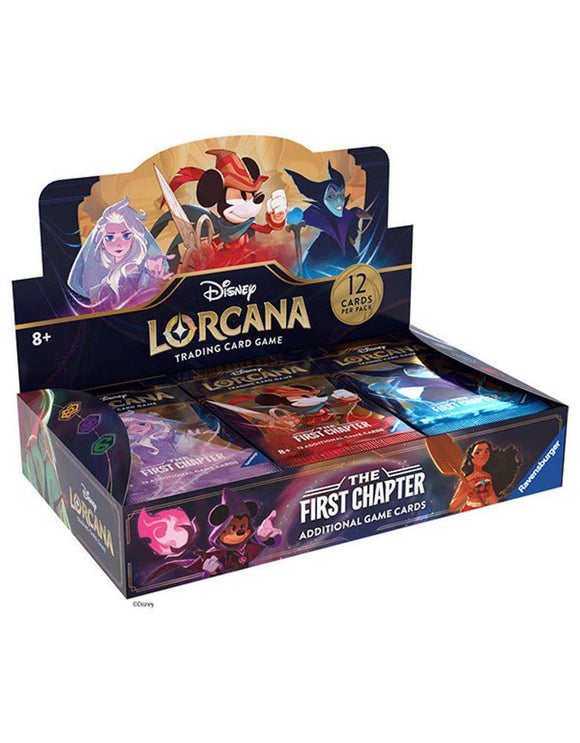 Disney Lorcana TCG: Set 1 Booster Box Trading Card Games Ravensburger   