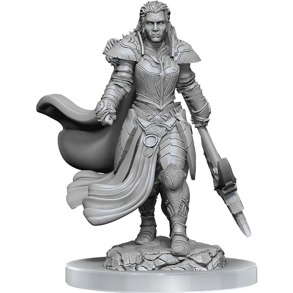 D&D Nolzur's Marvelous Unpainted Miniatures: Orc Fighter - Female Miniatures WizKids   
