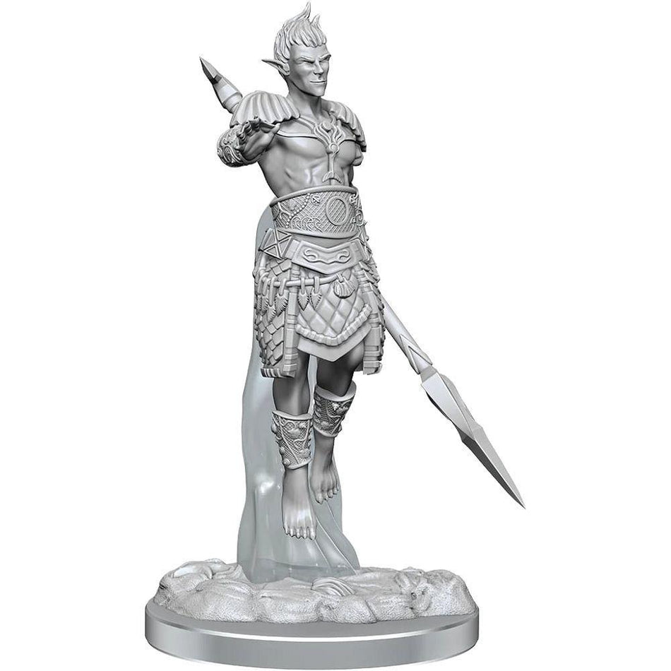 Player Character: Sea Elf Fighters - Male and Female Miniatures WizKids   