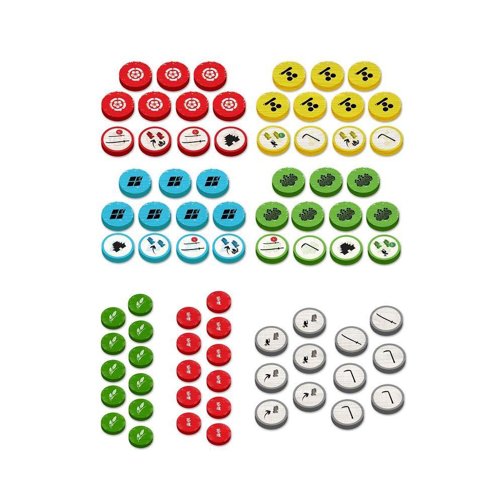 Small Samurai Empires Tokens Board Games Archona Games