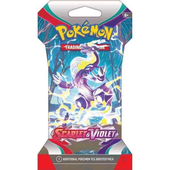 Pokemon TCG Scarlet & Violet: Sleeved Booster  Common Ground Games   