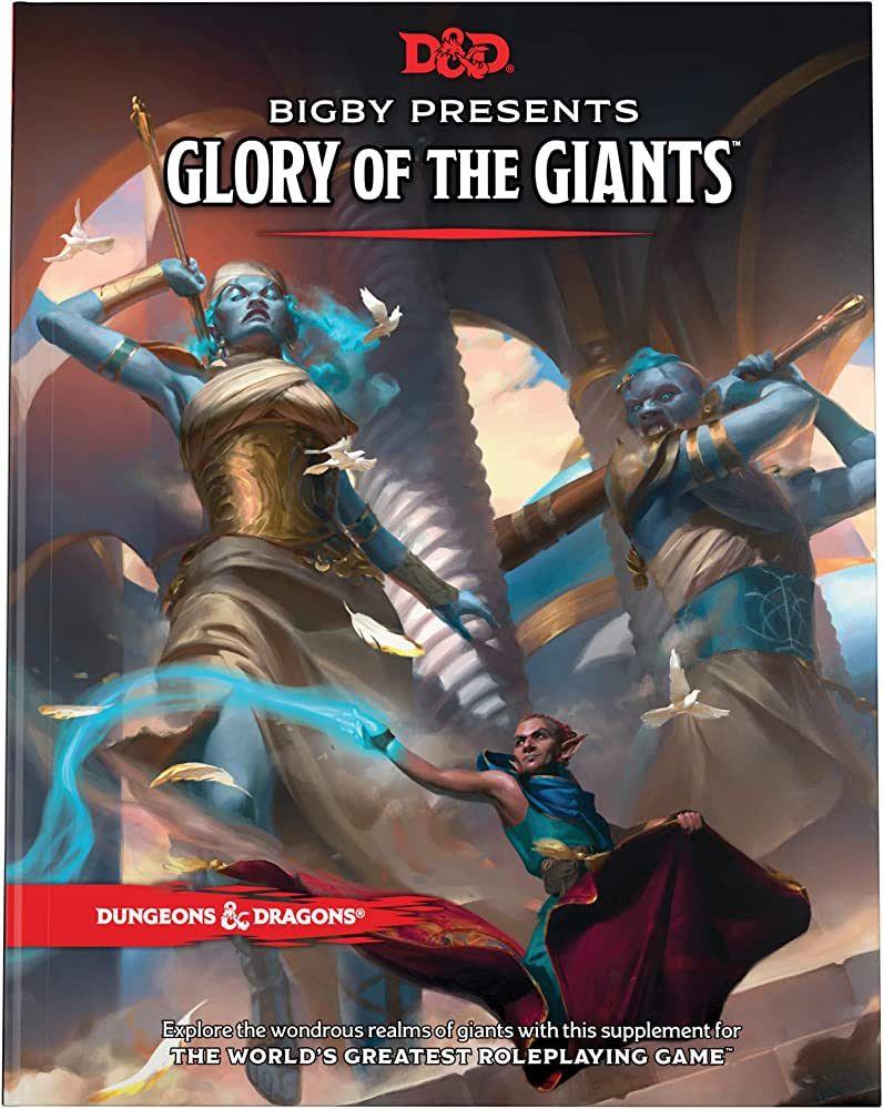 D&D 5e Bigby Presents: Glory of the Giants Role Playing Games Wizards of the Coast