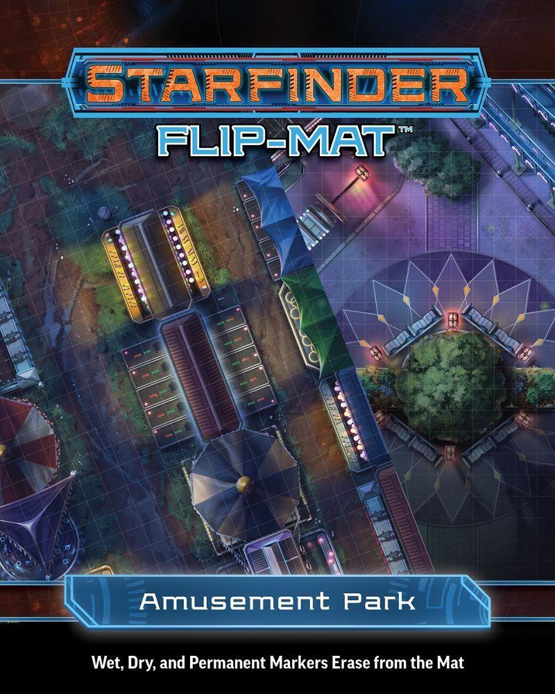 Starfinder Flip Mat: Amusement Park RPG Maps Paizo   