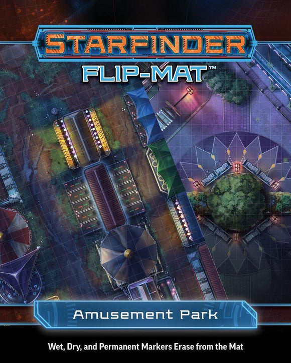 Starfinder Flip Mat: Amusement Park  Paizo   