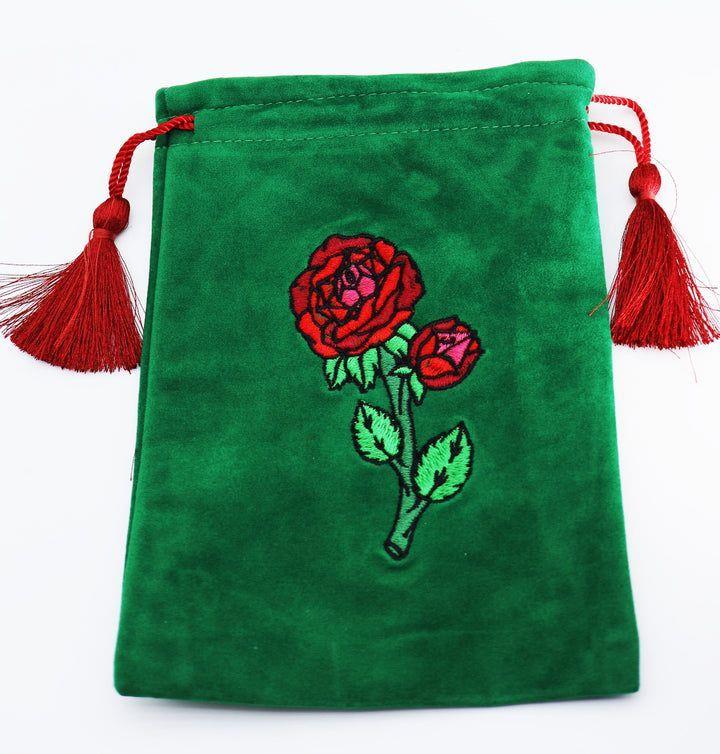 Dice Bag Dice Rose  Foam Brain Games   