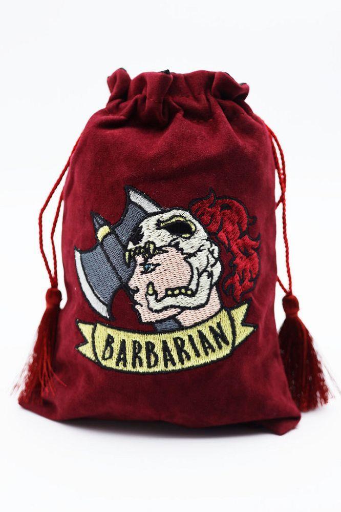 Dice Bag Barbarian  Foam Brain Games   