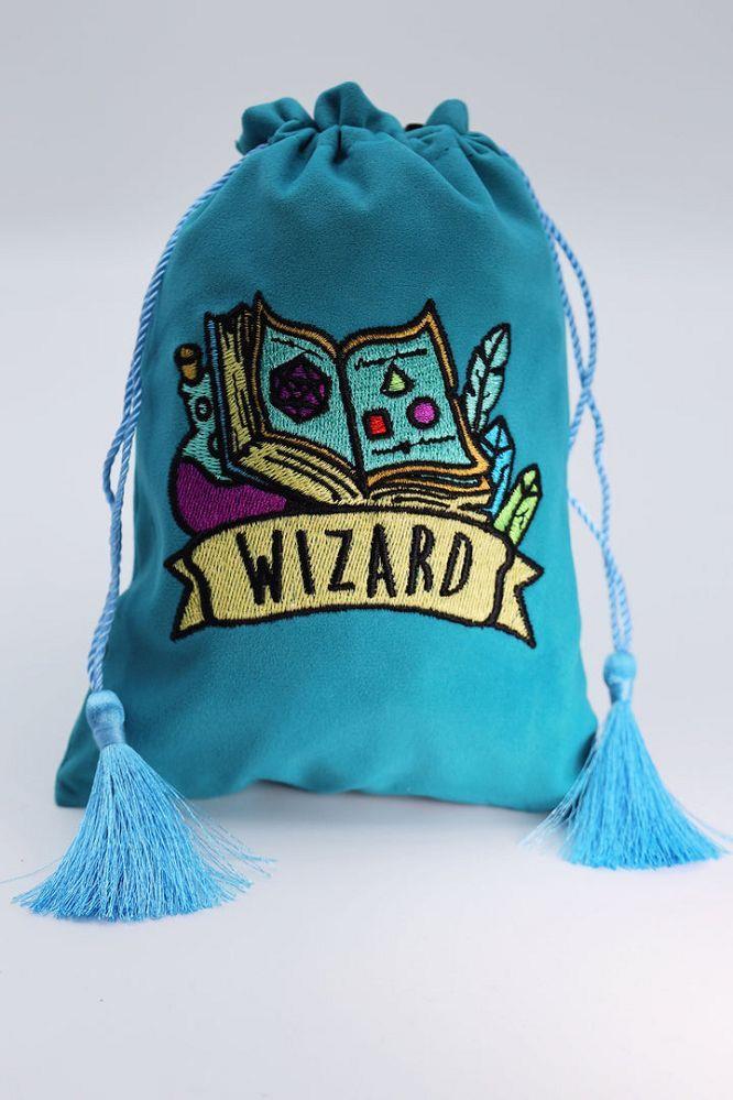 Dice Bag Wizard  Foam Brain Games   