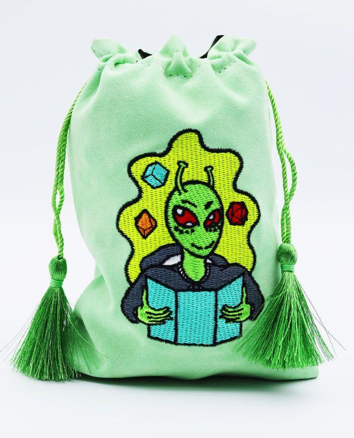 Dice Bag Dice Alien  Foam Brain Games   