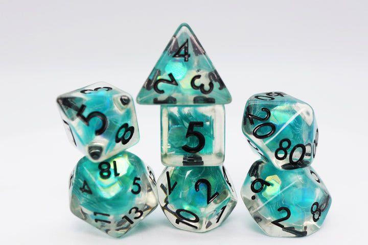 7ct Siren Sparkle Dice Foam Brain Games