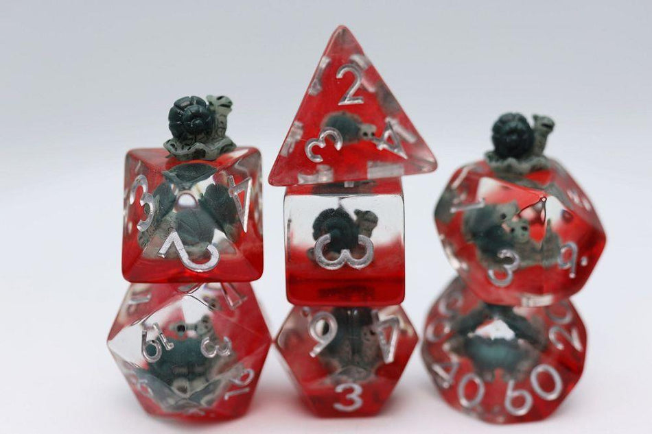 7ct Speedy Snail Dice Foam Brain Games