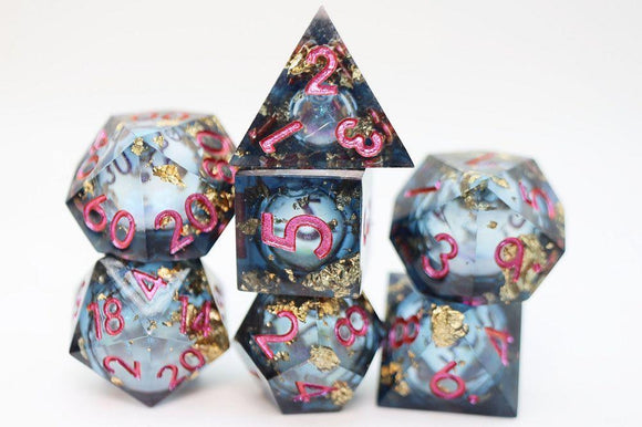 7ct Sharp Crystal Asteroid Dice Foam Brain Games