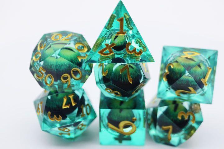 7ct Sharp Cyclops Green Dice Foam Brain Games
