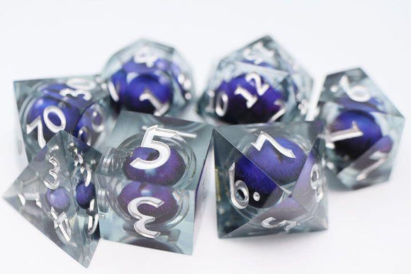 7ct Sharp Cyclops Purple Dice Foam Brain Games