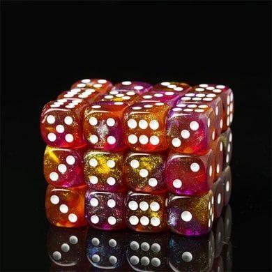 12ct d6 Pips Autumnal Wrath Dice Foam Brain Games   