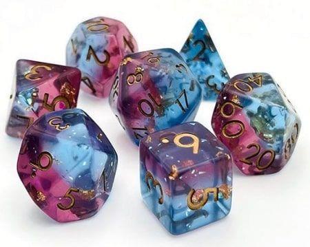 7ct Mermaid Blood Dice Foam Brain Games