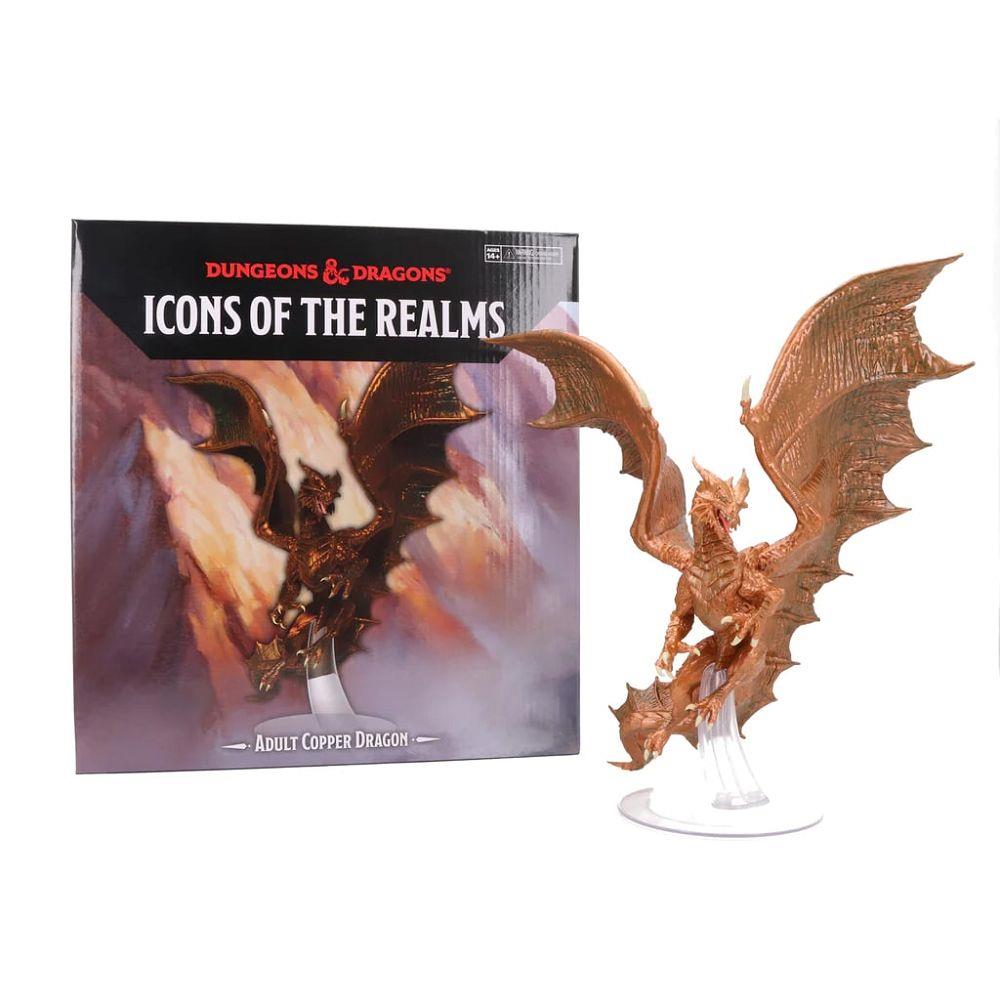 D&D Adult Copper Dragon Premium Painted Miniature Miniatures WizKids