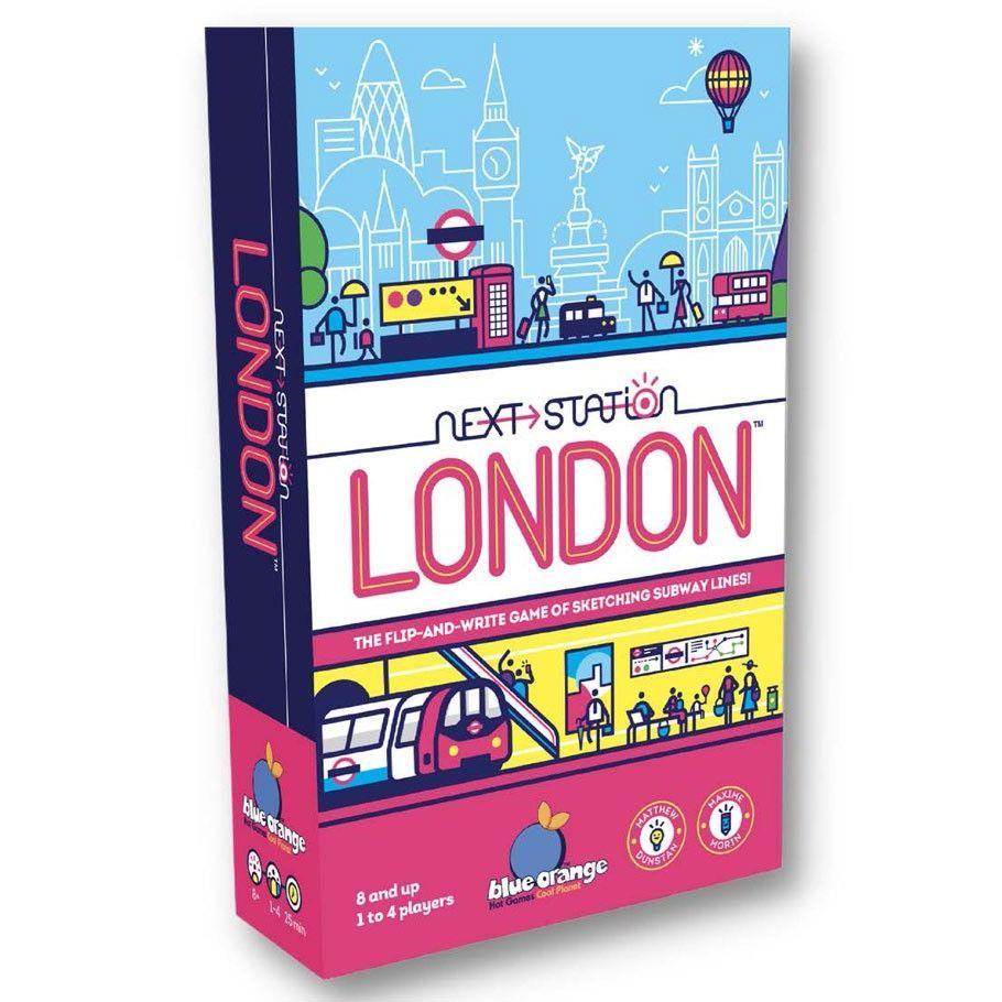 Next Station London Card Games Blue Orange   
