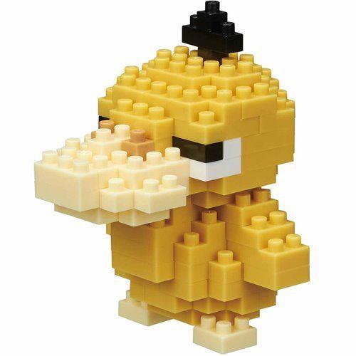 Pokemon Psyduck Nanoblock Toys Bandai   