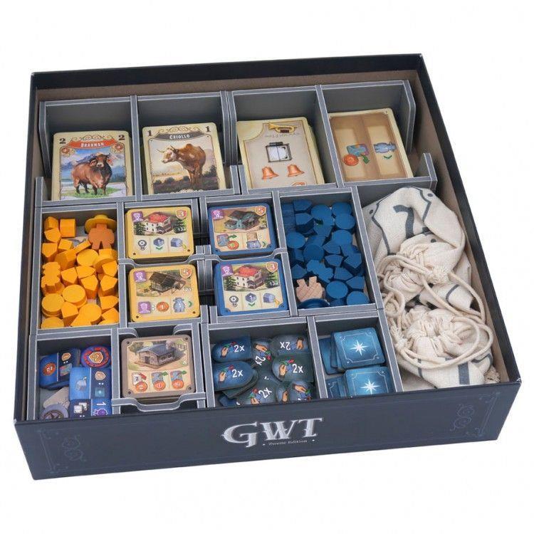 Box Insert: G Western Trail 2e Board Games Folded Space