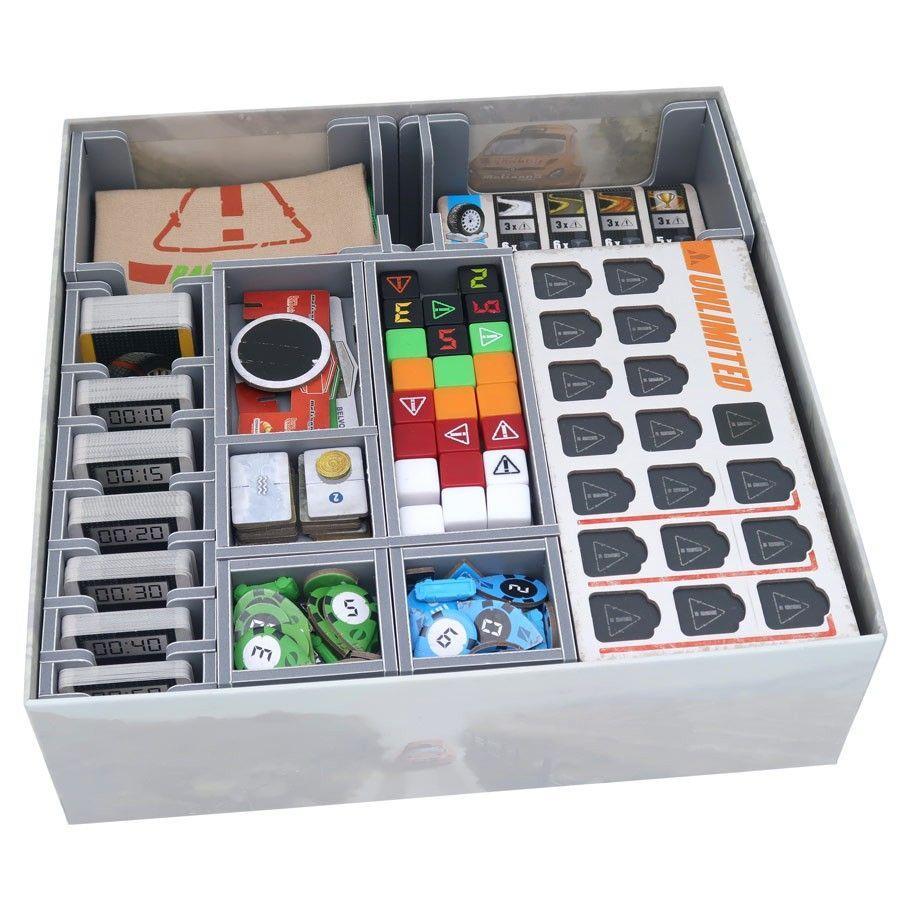 Box Insert: Rallyman DIRT & Exp Board Games Folded Space