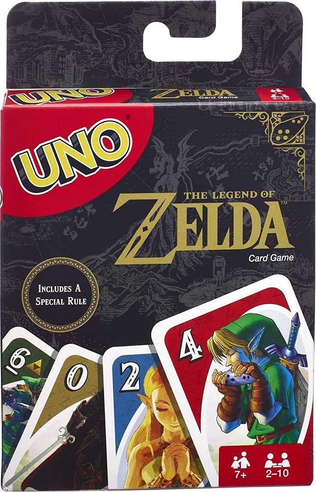 UNO Legend of Zelda Card Games Mattel, Inc