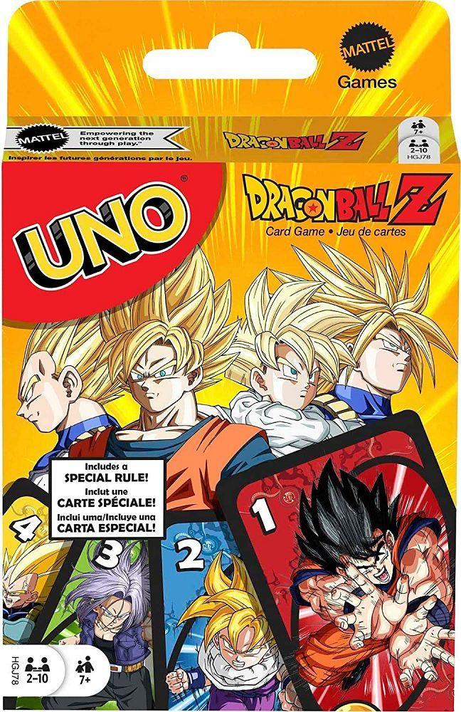 UNO Dragonball Z Card Games Mattel, Inc