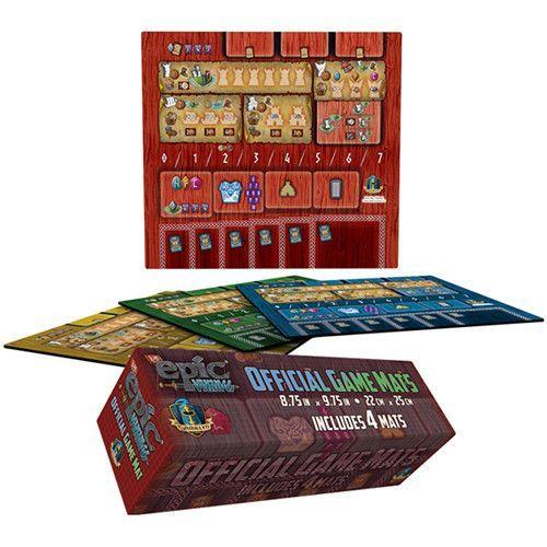 Tiny Epic Vikings Clan Player Mats 4pk Supplies Gamelyn Games