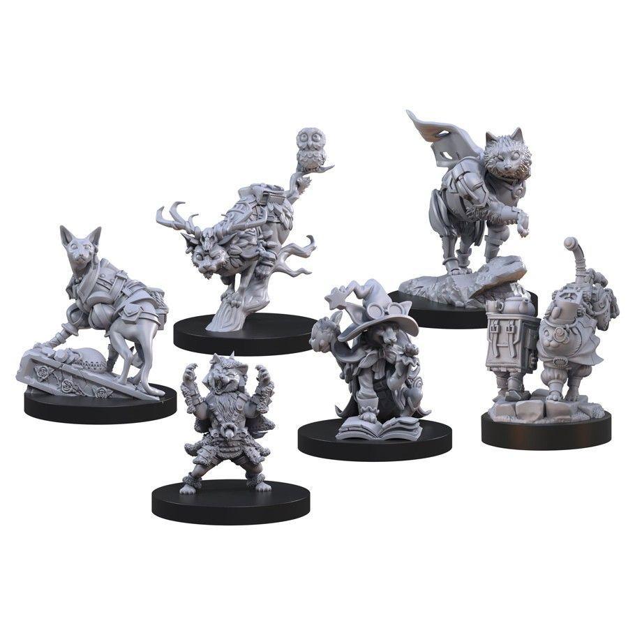 Animal Adventures: Faraway Sea Cats Miniatures Steamforged Games