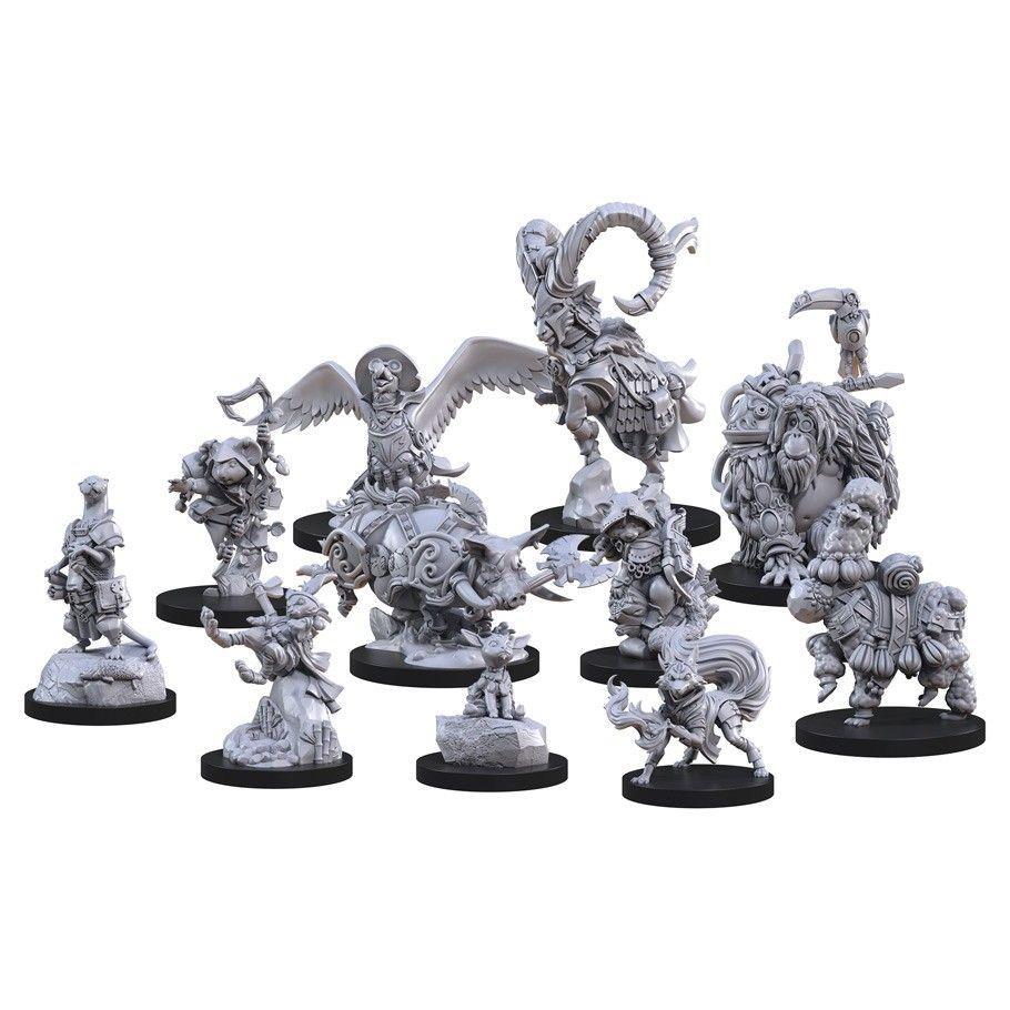 Animal Adventures: Faraway Sea Animals Miniatures Steamforged Games