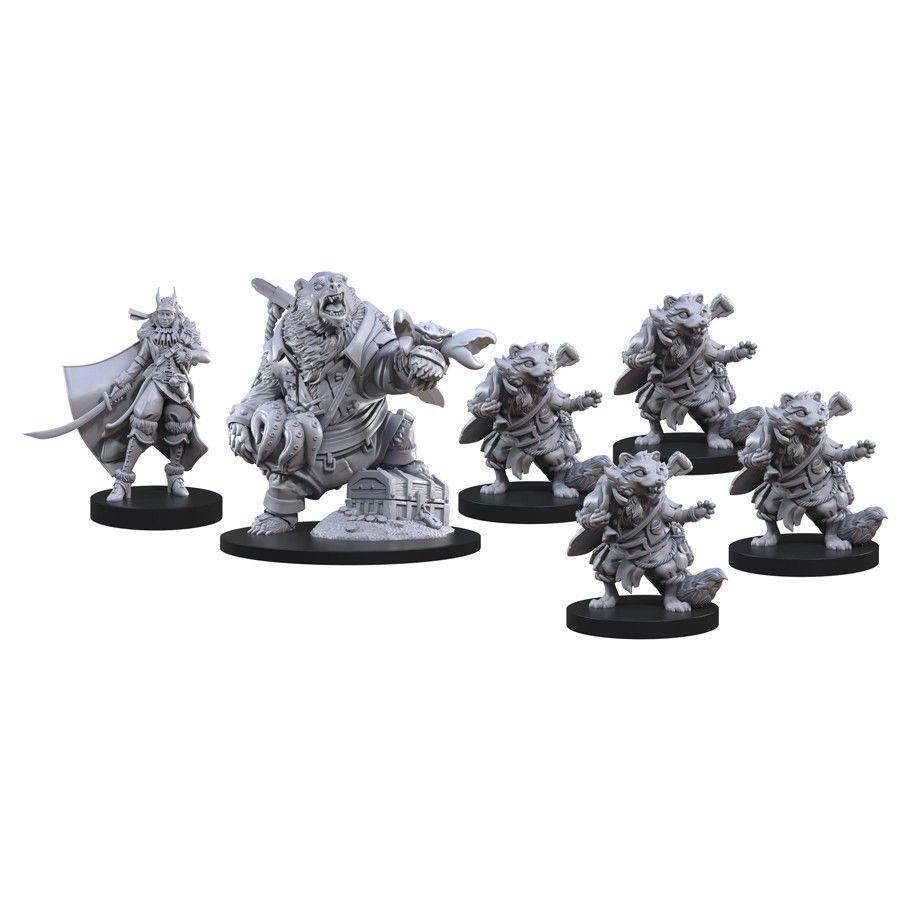 Animal Adventures: Raiders of the Lost Coast Miniatures Steamforged Games