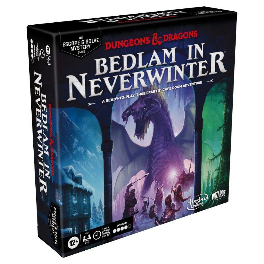 D&D Bedlam in Neverwinter Board Games Hasbro