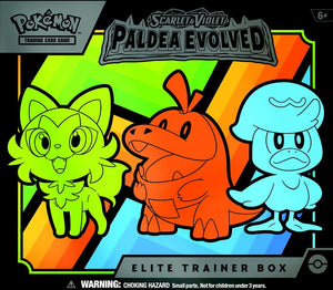 Pokemon TCG: Scarlet & Violet: Paldea Evolved Elite Trainer Box  Pokemon USA   