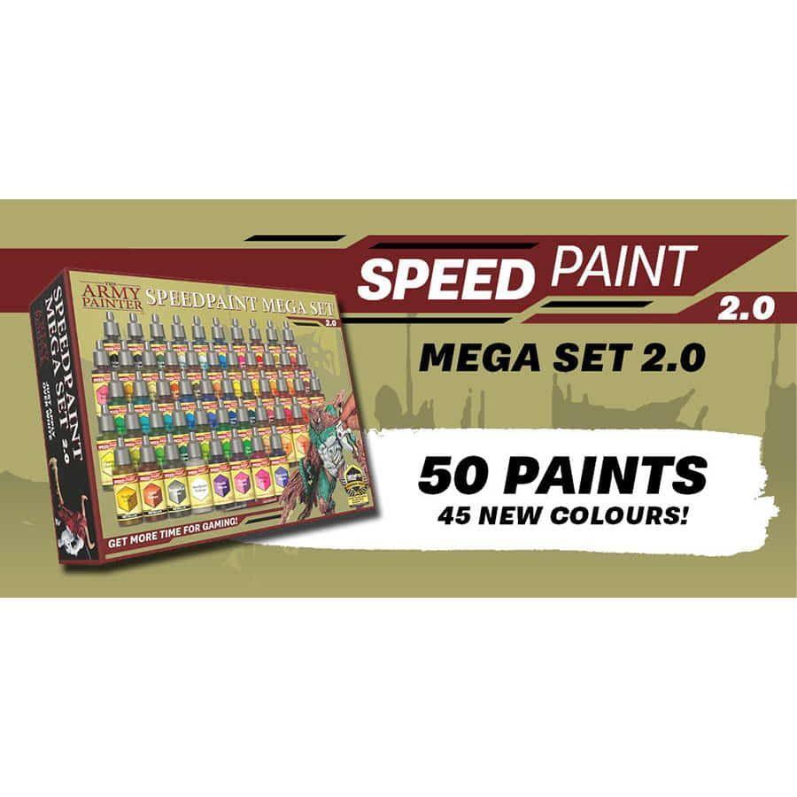 Speedpaint Mega Set 2.0 Paints Army Painter