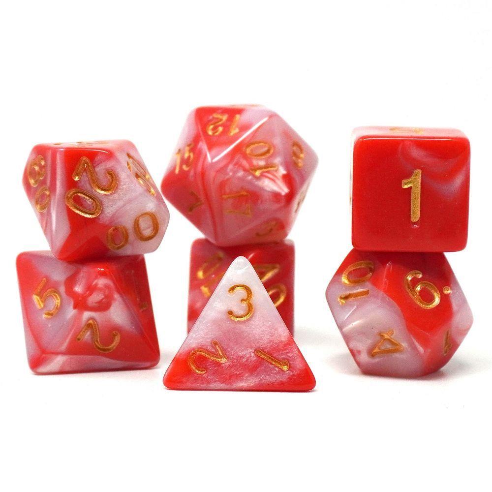 Mimic Dice 7ct Strawberry Field Dice Mimic Dice