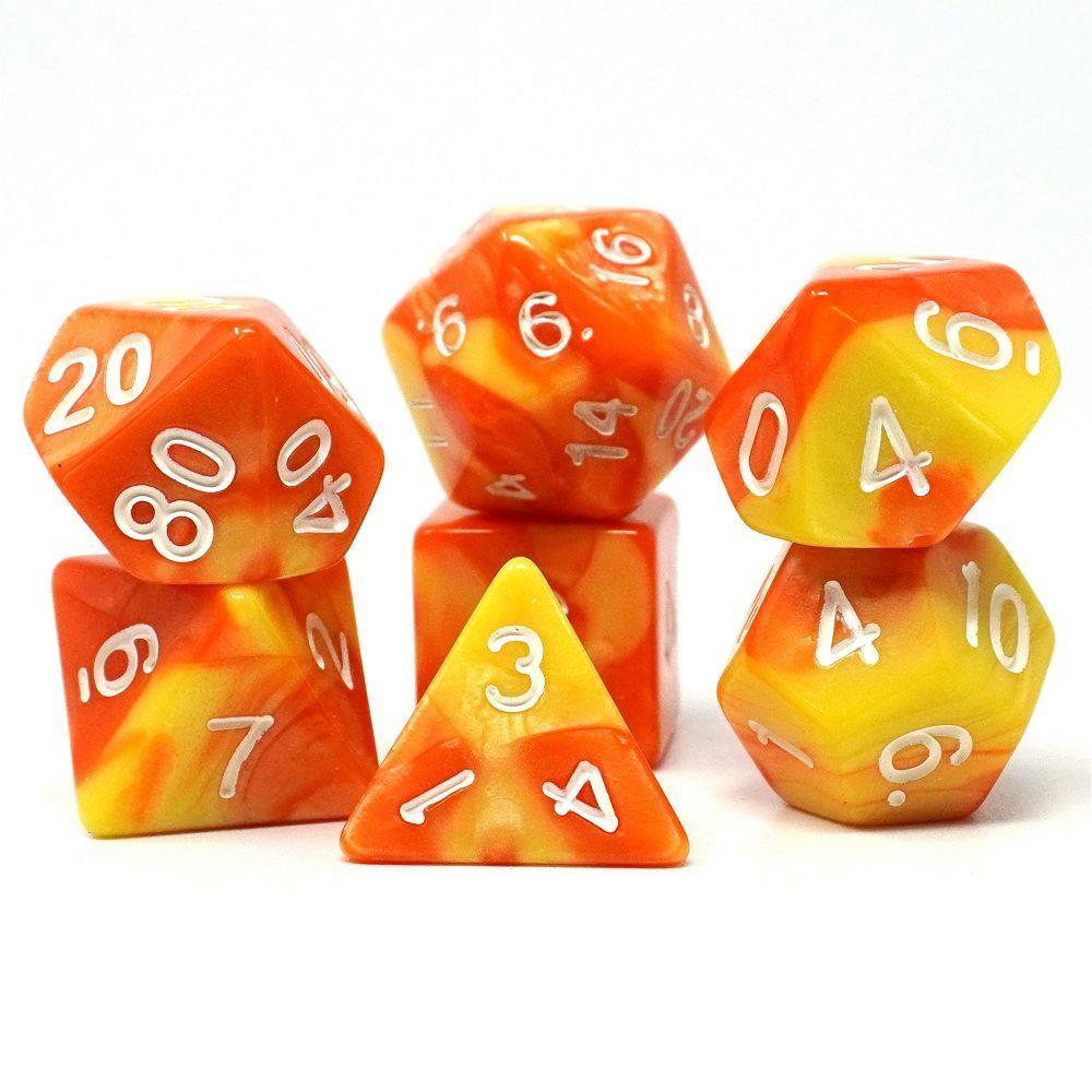 Mimic Dice 7ct Sunburst Dice Mimic Dice