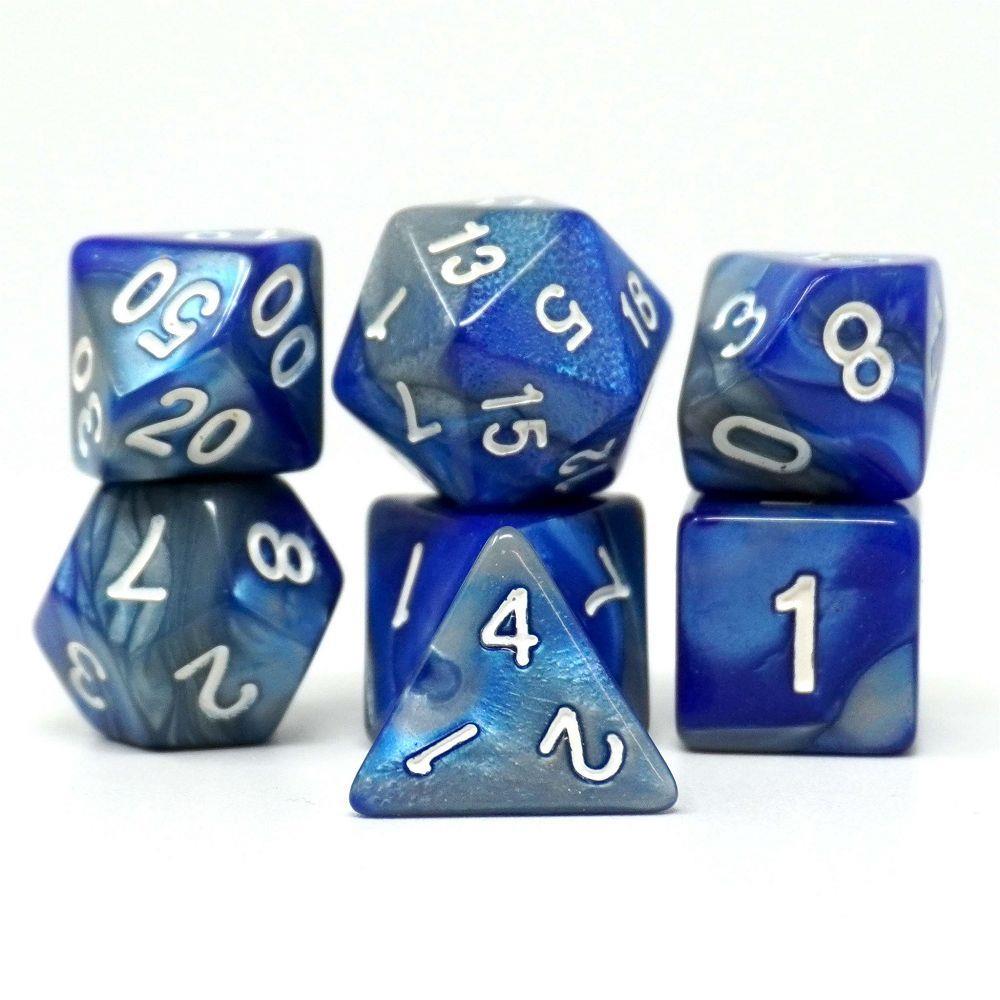 Mimic Dice 7ct Silver Surfer Dice Mimic Dice