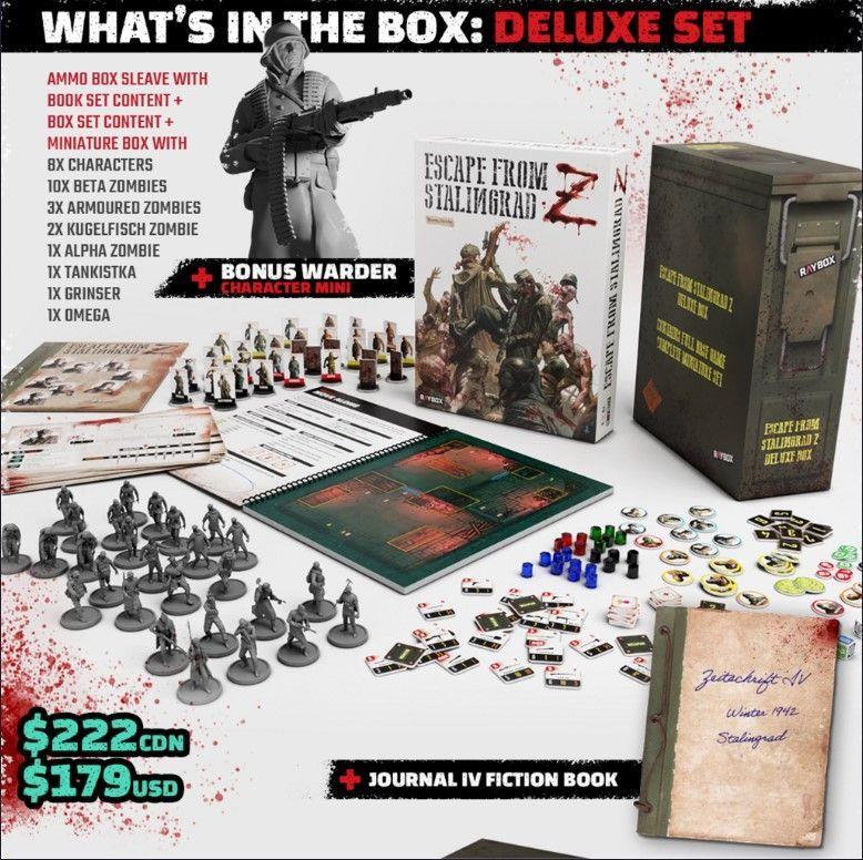 Escape From Stalingrad Z Deluxe Board Games Common Ground Games