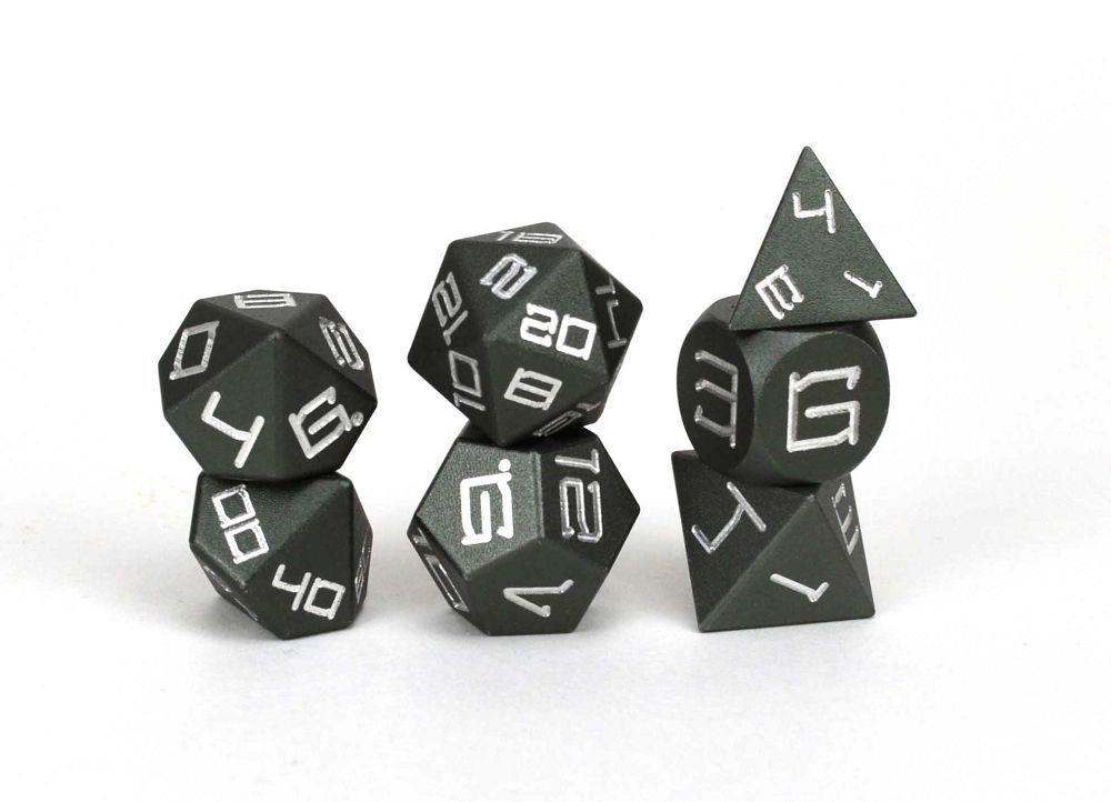 Aluminium Baltron Black Set Dice Level Up Dice