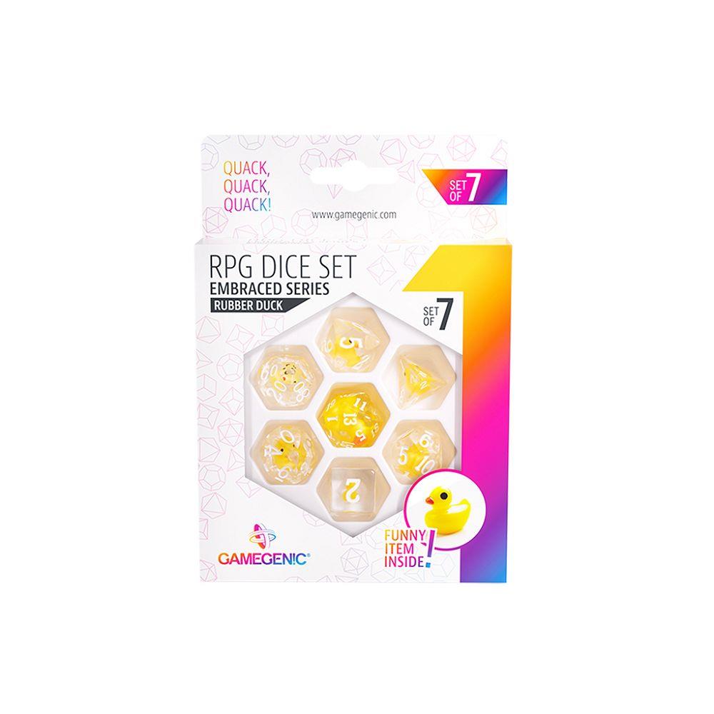 7ct Rubber Duck Embraced Dice Dice Gamegenic   
