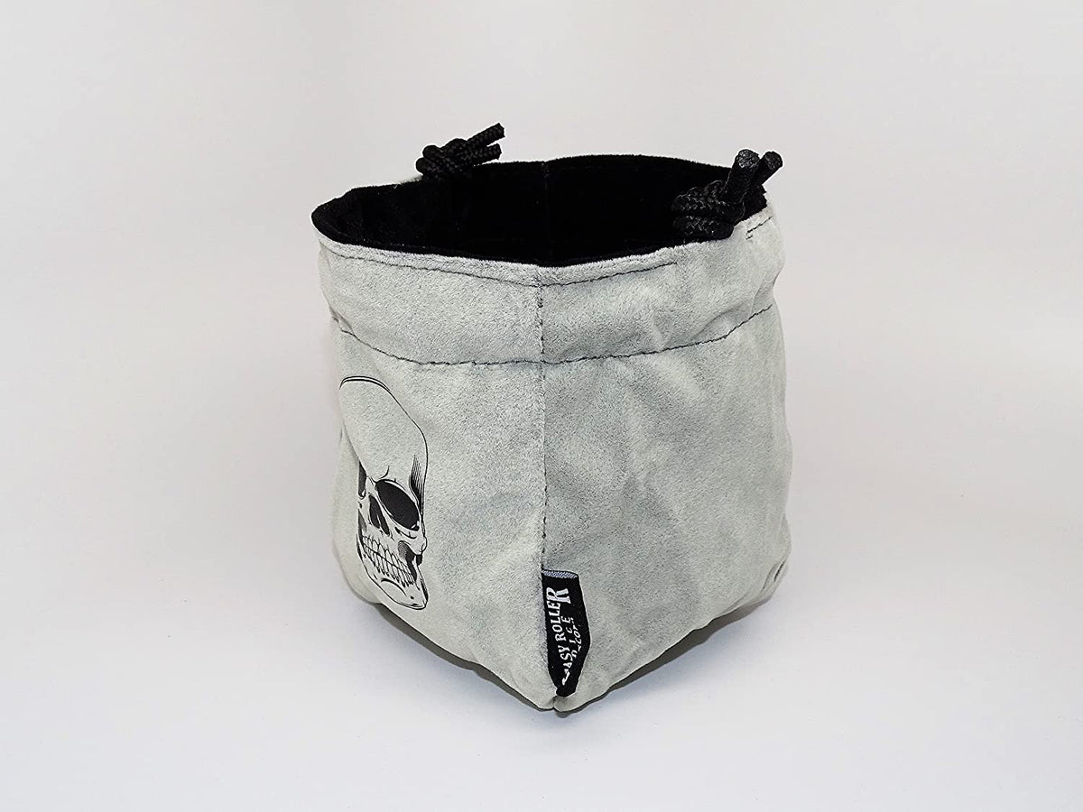 Easy Roller Skull Reversible Microfiber Self-Standing Small Dice Bag Supplies Easy Roller Dice