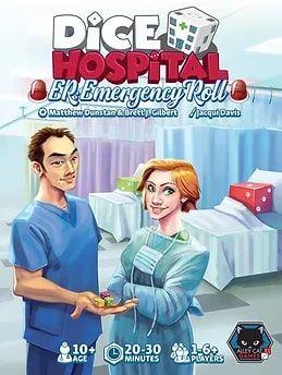 Dice Hospital ER Emergency Roll Board Games Alley Cat Games