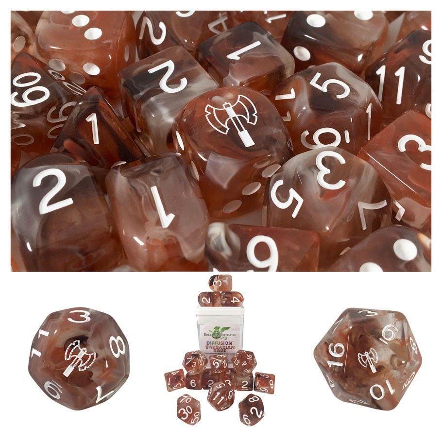 15Set Barbarian Rage SPR Dice Role 4 Initiative