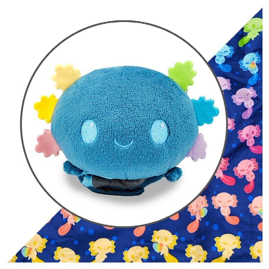 Plushie Tote Blue Axolotl Plushes TeeTurtle   