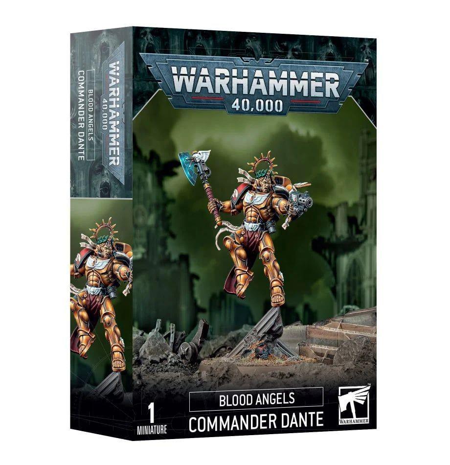 Warhammer 40K Blood Angels: Commander Dante Miniatures Games Workshop   