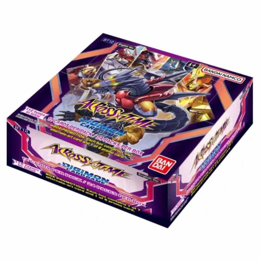 Digimon [BT12] Across Time Booster Box Trading Card Games Bandai